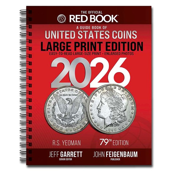 2026 Red Book of United States Coins: Bressett&Yeoman (LG Spiral) 2026 Red Book of United States Coins: Bressett&Yeoman (LG Spiral)