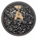 2026 Rep. of Cameroon 1/2 Kilo Silver Greek Mythology:Titanomachy