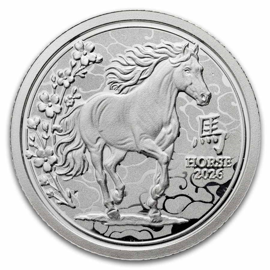 2026 Republic of Cameroon 1/10 oz Silver Lunar Year of the Horse