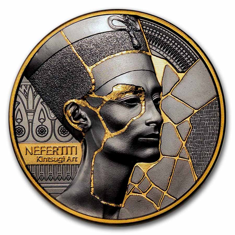Buy 2026 CMR 2 oz Silver Kintsugi Art: Nefertiti | APMEX