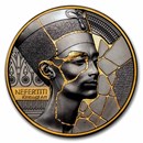 2026 Republic of Cameroon 2 oz Silver Kintsugi Art: Nefertiti