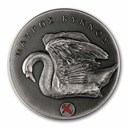2026 Republic of Cameroon Silver Glow of History: Black Swan