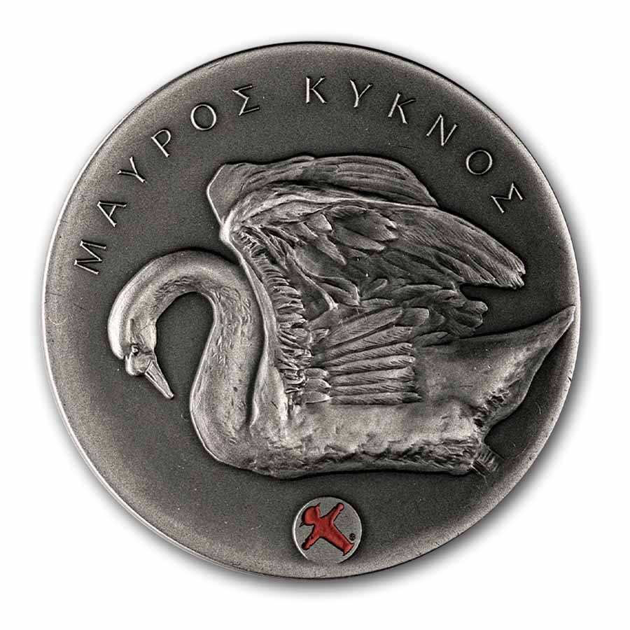 2026 Republic of Cameroon Silver Glow of History: Black Swan