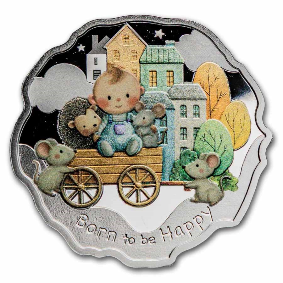 2026 Republic of Cameroon Silver Proof Born To Be Happy
