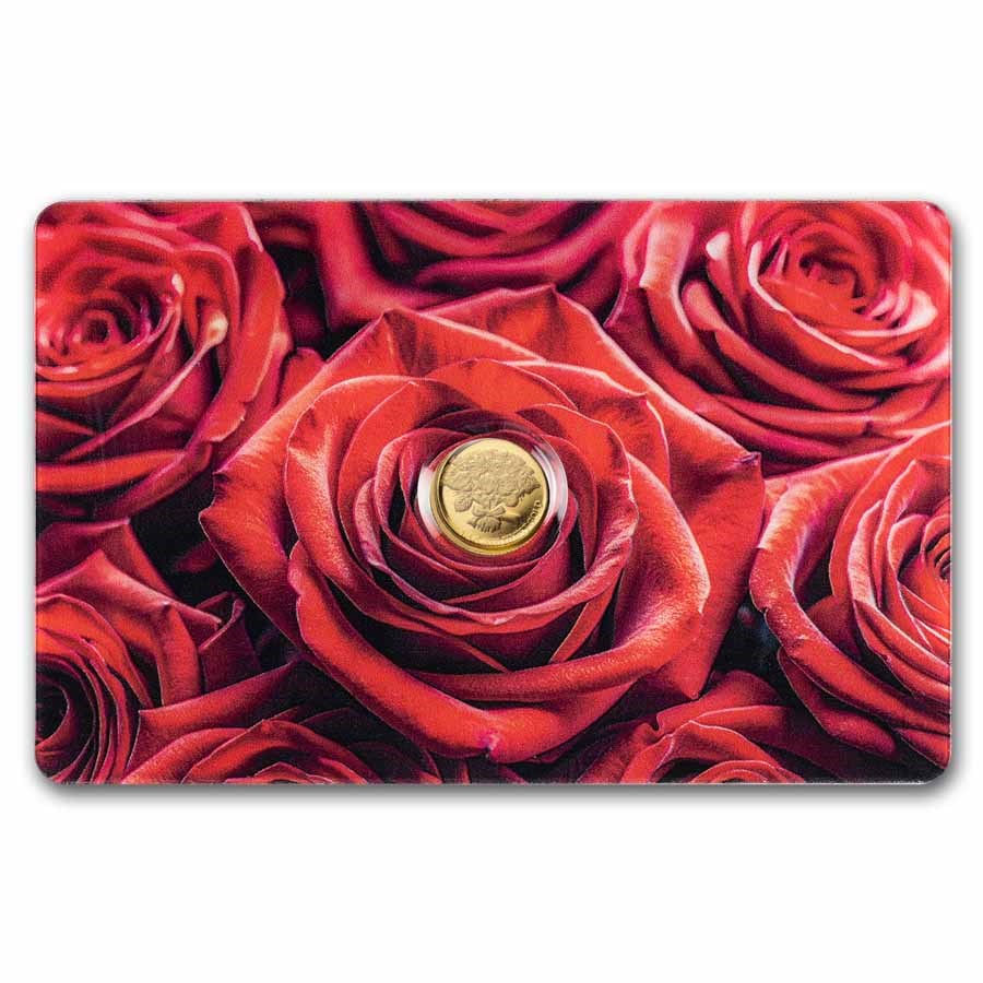 2026 Republic of Congo 1/2 gram Gold Proof Roses of Gold Coin