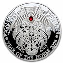 2026 Republic of Ghana 1/2 oz Silver Year of the Horse Proof