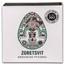 2026 Republic of Ghana 1 oz Silver Ukrainian Pysanka: Zoretsvit