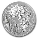 2026 Rwanda 1/12 oz Silver African Ounce Spotted Hyena BU