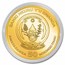 2026 Rwanda 1 oz Silver Lunar Year of the Horse Gilded Proof