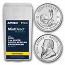 2026 S. Africa 1 oz Silver Krugerrand (MD Premier + PCGS FS Tube)