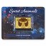 2026 Samoa 1/200 oz Gold Spirit Animals Collection: Deer