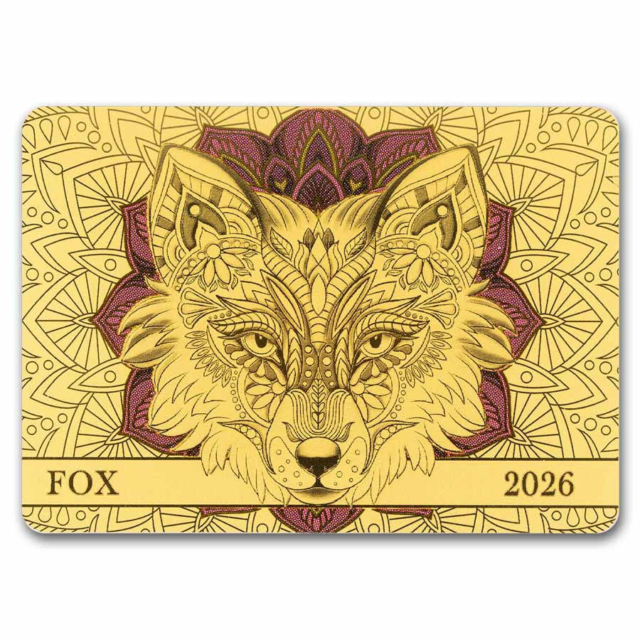 Buy 2026 Samoa 1/200 oz Gold Spirit Animals: Fox | APMEX