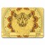 2026 Samoa 1/200 oz Gold Spirit Animals Collection: Lion