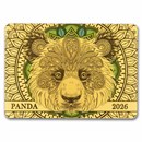 2026 Samoa 1/200 oz Gold Spirit Animals Collection: Panda