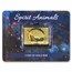 2026 Samoa 1/200 oz Gold Spirit Animals Collection: Turtle
