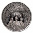 2026 Samoa 1 kilo Silver Harry Potter The Golden Trio 8-Layer