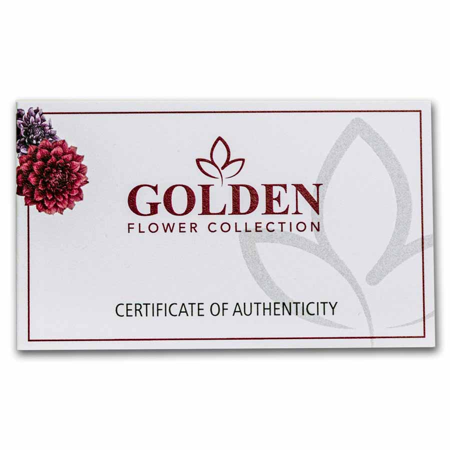 Buy 2026 Samoa 1 oz Silver Golden Flower Dahlia | APMEX