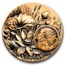 2026 Samoa 2 oz Silver Amber Mirage: Dragonfly (w/ Box & COA)