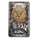 2026 Samoa 2 oz Silver Mythical Beast: Fenrir Wolf (w/Box & COA)