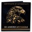2026 Samoa 3 oz Silver 3D Eagle Shaped Coin (Box & COA)