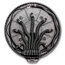2026 Samoa 5 oz Silver Antique Harry Potter: Chamber of Secrets
