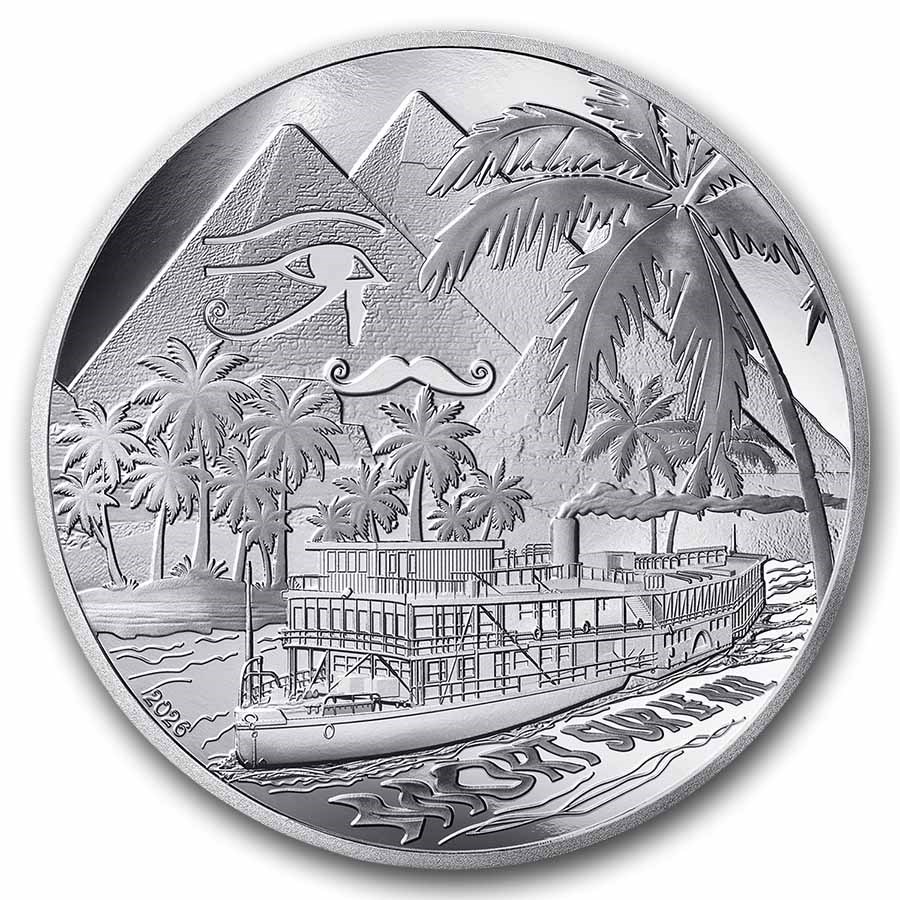 2026 Silver €10 Proof Agatha Christie - Death on the Nile