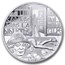 2026 Silver €10 Proof Agatha Christie - The Body in the Library