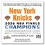 2026 Silver Plated Coin NBA Finals Champions New York Knicks