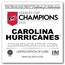 2026 Silver Plated NHL Stanley Cup Champions Carolina Hurricanes
