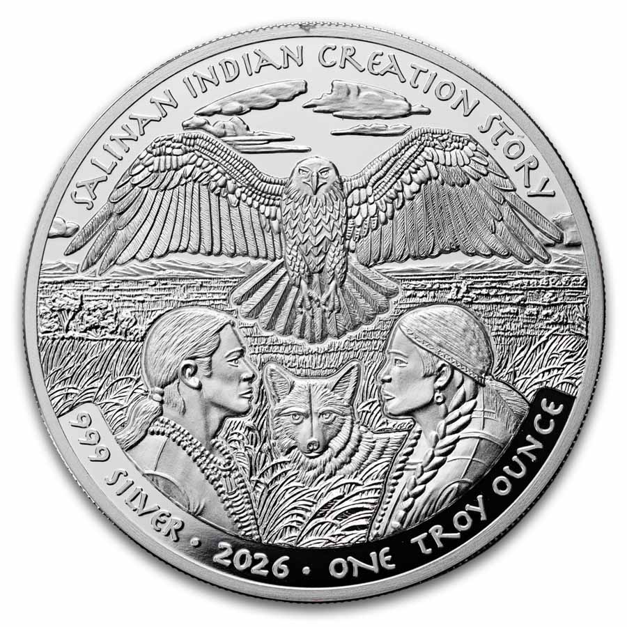 Buy 2026 Sioux 1 oz Silver Salinan Creation Story | APMEX