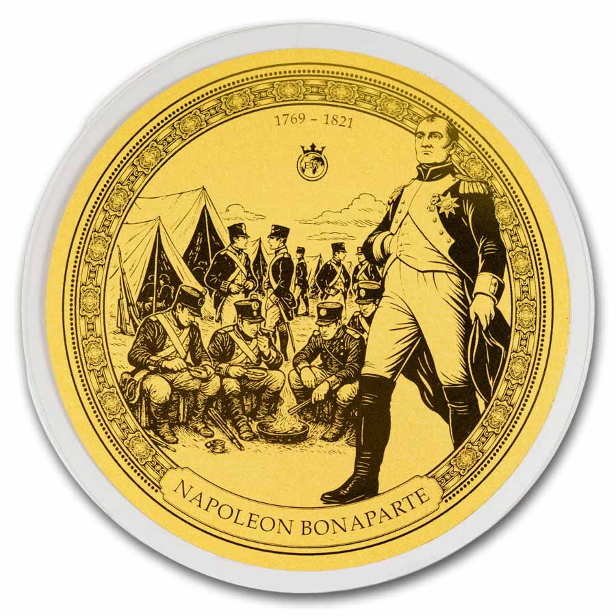 Buy 2026 SB 1/100 oz Gold Napoleon Bonaparte (Blister) | APMEX