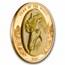 2026 Solomon Isl. 5 oz Gold Mother of Pearl Year of the Horse