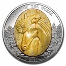 2026 Solomon Isl. 5 oz Silver Mother of Pearl Year of the Horse