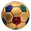2026 Solomon Isl. Silver Gilded FIFA World Cup™ Ball Shaped Coin