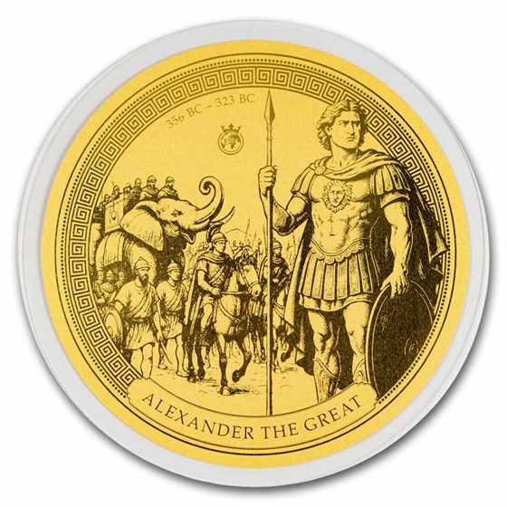 2026 Solomon Islands 1/100 oz Gold Alexander the Great