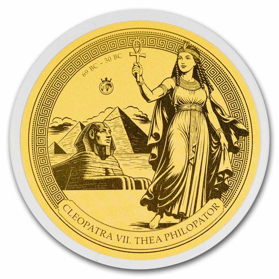 2026 Solomon Islands 1/100 oz Gold Cleopatra VII Thea Philopator