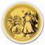 2026 Solomon Islands 1/100 oz Gold Genghis Khan (Blister Pack)