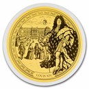 2026 Solomon Islands 1/100 oz Gold Louis XIV (Blister Pack)