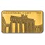 2026 Solomon Islands 1/200 oz Gold Brandenburg Gate Coin Bar