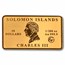 2026 Solomon Islands 1/200 oz Gold Great Wall of China Coin Bar