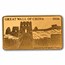 2026 Solomon Islands 1/200 oz Gold Great Wall of China Coin Bar