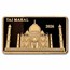 2026 Solomon Islands 1/200 oz Gold Taj Mahal Coin Bar