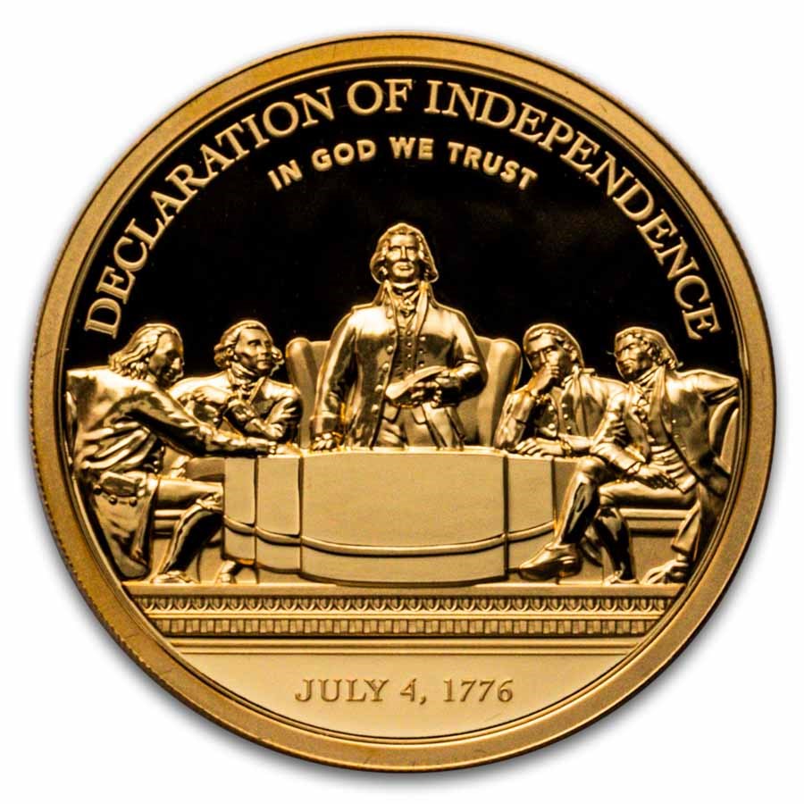 2026 Solomon Islands 1 oz Gold Jefferson Memorial (Box & COA)