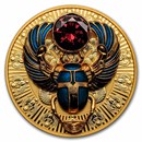 2026 Solomon Islands 2 oz Silver 3D Ancient Egypt Scarab