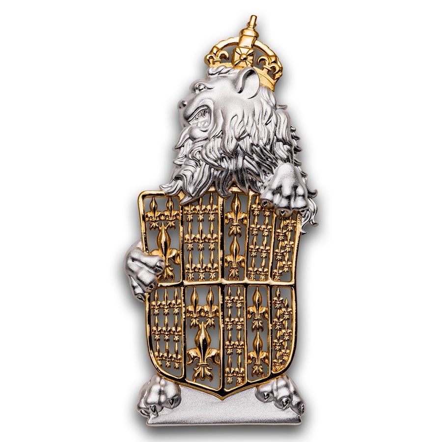 2026 Solomon Islands 2 oz Silver Filigree The Tudor Beasts