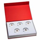 2026 Solomon Islands 5-Coin Nation in Gold: Swiss Edition Set