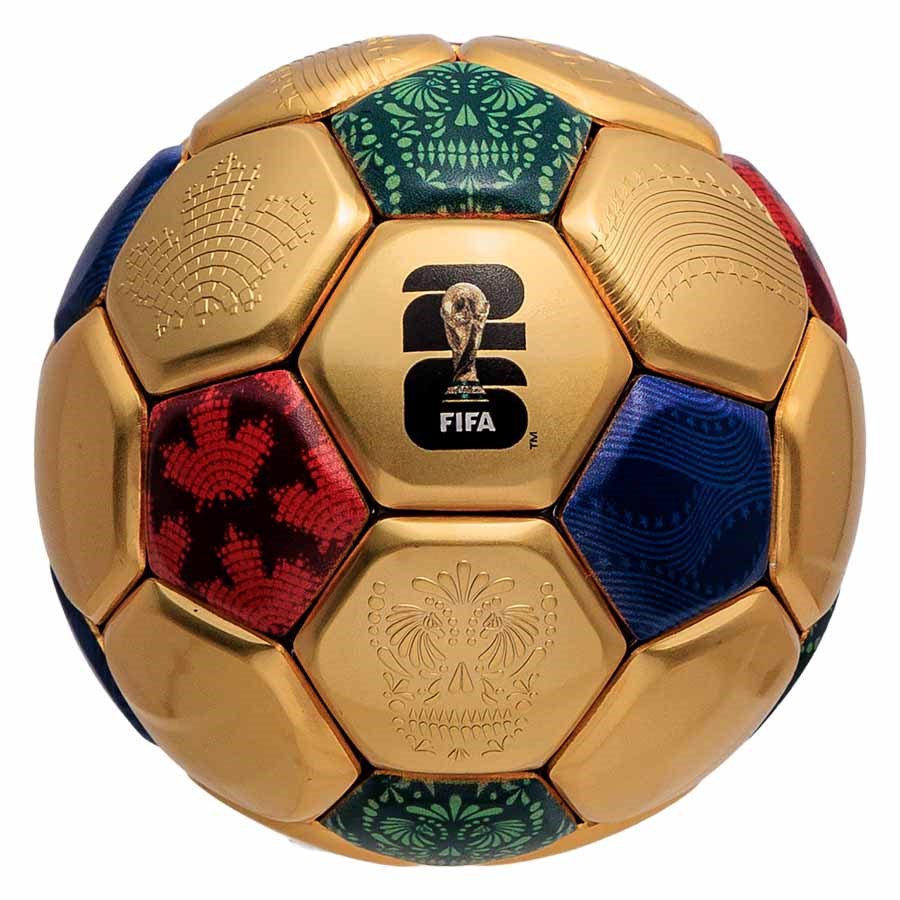 2026 Solomon Silver Gilded FIFA World Cup™ Ball Shaped-No Box