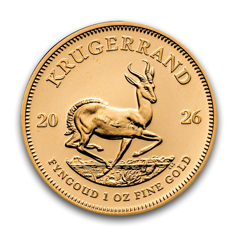 2026 South Africa 1 oz Gold Krugerrand BU