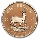 2026 South Africa 1 oz Reverse Proof Gold Krugerrand (Box & COA)
