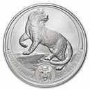 2026 South Africa 1 oz Silver Big Five Leopard BU (Blister Pack)